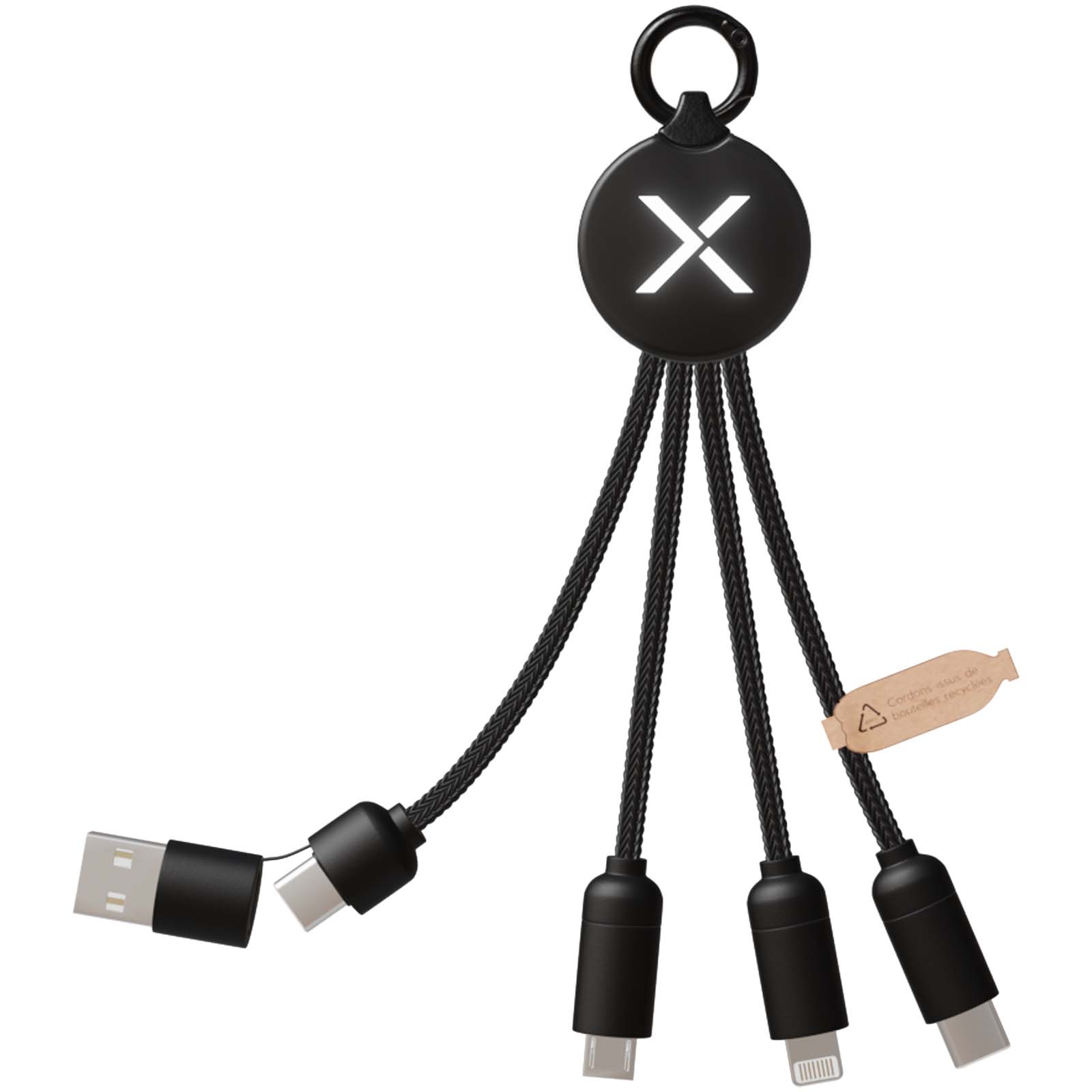 SCX.design C14 20W 5-in-1 Ladekabel schwarz 3 SCX.design C14 20W 5-in-1 Ladekabel