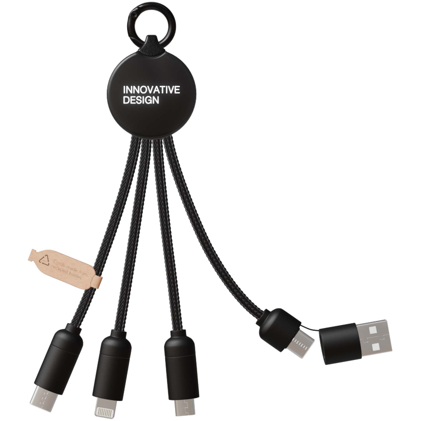 SCX.design C14 20W 5-in-1 Ladekabel schwarz 5 SCX.design C14 20W 5-in-1 Ladekabel schwarz – Bild 3