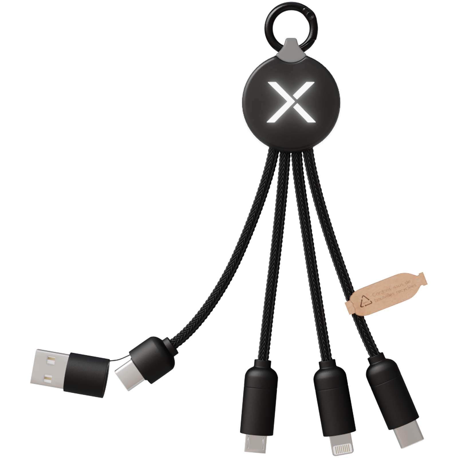 SCX.design C14 20W 5-in-1 Ladekabel schwarz 4 SCX.design C14 20W 5-in-1 Ladekabel schwarz – Bild 2