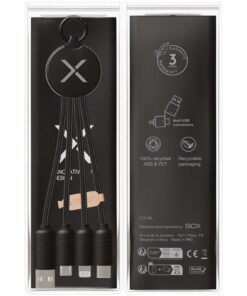 SCX.design C14 20W 5-in-1 Ladekabel schwarz 11 2PX17990 P1