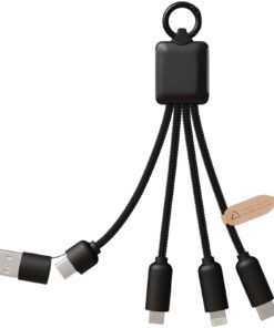 Alternative view of SCX.design C13 20W 5-in-1 Ladekabel schwarz