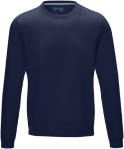 Alternative view of Jasper Pullover mit Rundhalsausschnitt aus Bio-Material für Herren navy