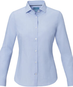 Alternative view of Cuprite Langarm Shirt aus Bio-Baumwolle für Damen