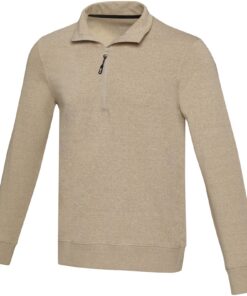 Tin Aware™ Pullover mit Half-Zip Reißverschluss aus recyceltem Material Unisex