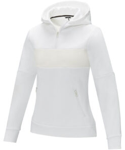 Sayan Kapuzenpullover mit halbem Reißverschluss für Damen