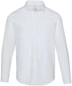 Alternative view of Carnelian Popeline Hemd