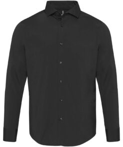 Alternative view of Carnelian Popeline Hemd