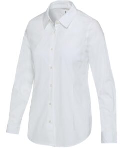 Carnelian Popeline Bluse