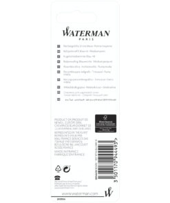 Waterman Kugelschreiber-Mine (blaue Mine) silber / himmelblau 7 42000581 B1