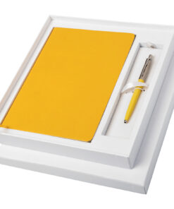 Home 19 Parker Classic Notizbuch und Parker Stift Präsentbox