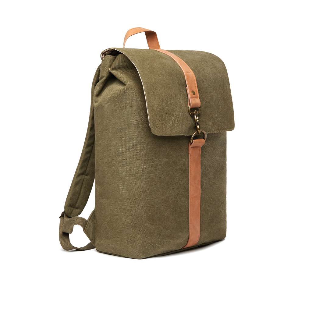 VINGA Bosler Rucksack aus GRS recyceltem Canvas 6 VINGA Bosler Rucksack aus GRS recyceltem Canvas – Bild 4