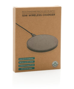 10W Wireless Charger aus RCS Standard recyceltem Kunststoff 11 P308.661 P 501