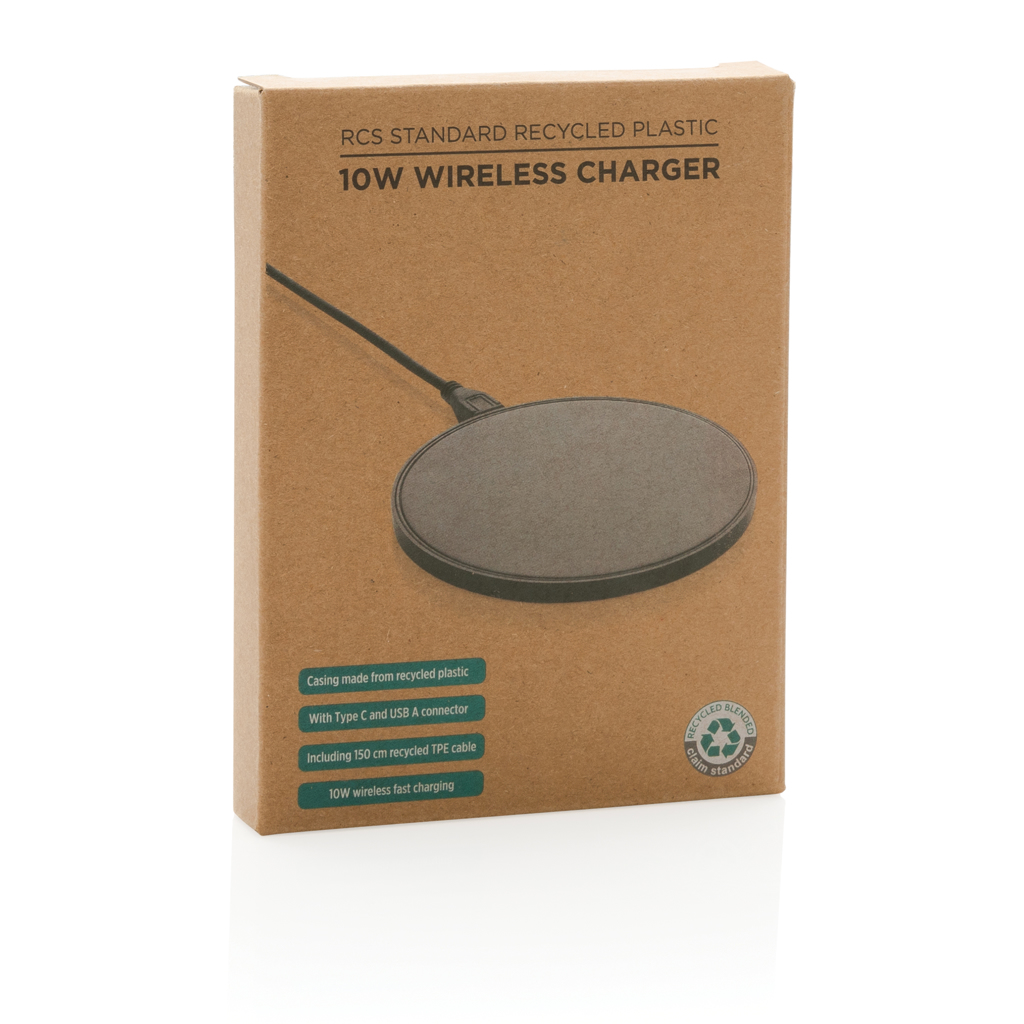 10W Wireless Charger aus RCS Standard recyceltem Kunststoff 7 10W Wireless Charger aus RCS Standard recyceltem Kunststoff – Bild 5