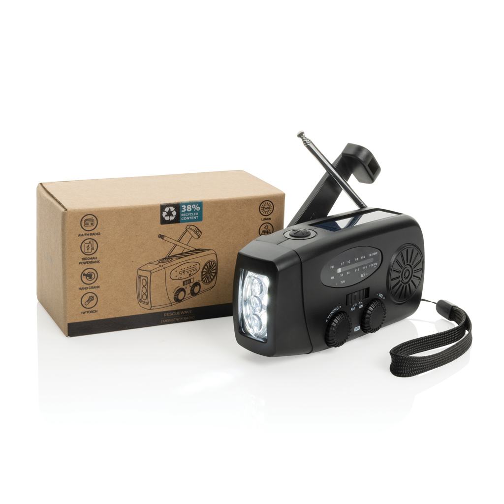 RescueWave Notfallradio aus RCS recyceltem Kunststoff 7 RescueWave Notfallradio aus RCS recyceltem Kunststoff – Bild 5