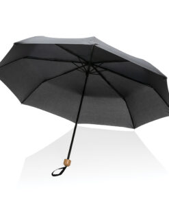 20.5" Impact AWARE™ RPET 190T Pongee Bambus Mini-Schirm 11 P850.571 B 4
