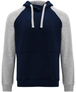 Badet zweifarbiger Kapuzenpullover Unisex