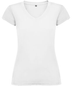 Victoria T-Shirt mit V-Ausschnitt für Damen