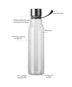 VINGA Lean 800ml RCS RPET Wasserflasche 10 V4330500 CT 150 6ee67716658f4c82984abade4b1f1d42