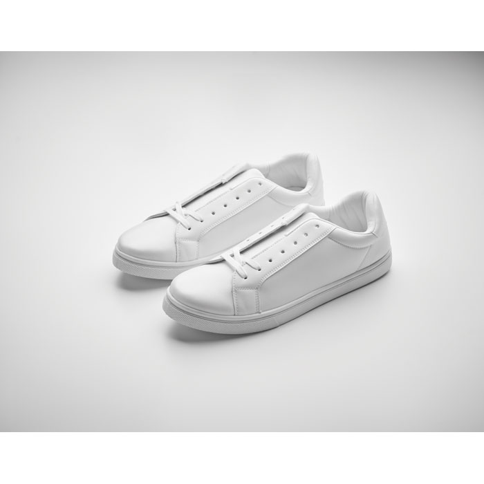 Sneakers aus PU Gr. 44 BLANCOS Weiß 8 Sneakers aus PU Gr. 44 BLANCOS Weiß – Bild 6