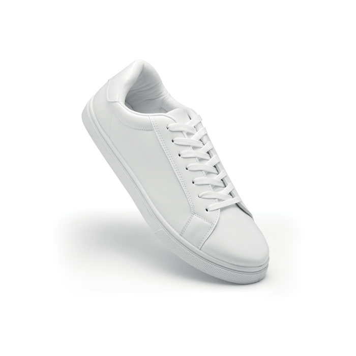 Sneakers aus PU Gr. 44 BLANCOS Weiß 4 Sneakers aus PU Gr. 44 BLANCOS Weiß – Bild 2