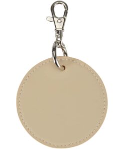 Alternative view of Resi Plus GRS recycelter runder Charm Schlüsselanhänger