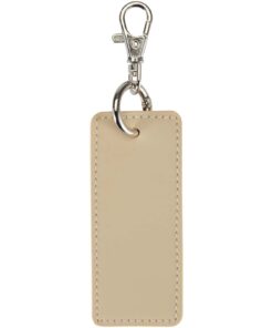 Alternative view of Resi Plus GRS recycelter rechteckiger Charm Schlüsselanhänger