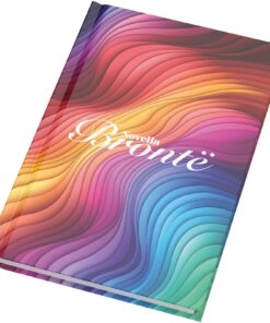 Novella Brontë A5 Hardcover Notizbuch mit glänzendem Finish – 100 Blatt