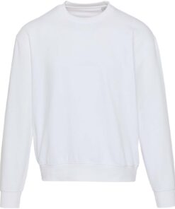 Alternative view of Boris Pullover mit Rundhalsausschnitt in Übergröße aus recycelter 280 g/m2 Bio Baumwolle (OCS), unisex