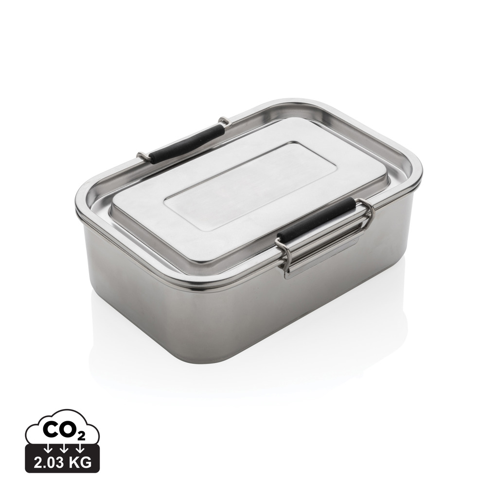 Auslaufsichere Lunchbox aus RCS recyceltem Stainless Steel 3 Auslaufsichere Lunchbox aus RCS recyceltem Stainless Steel