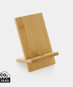 Telefonständer aus Bambus in Kraftkarton