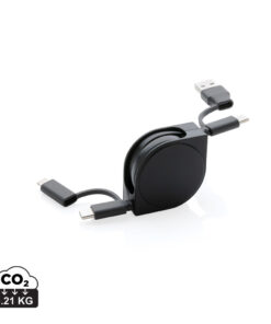 6-in-1 Kabel aus TPE und RCS Standard recyceltem Kunststoff