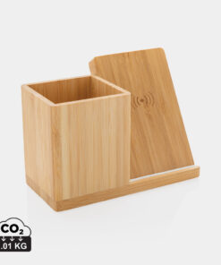 Calgary kabelloses 10W-Ladegerät aus Bambus