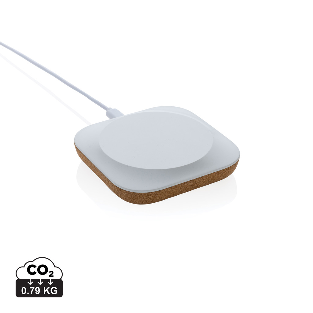 Oregon Wireless-Charger aus RCS recyc. Kunststoff & Kork 3 Oregon Wireless-Charger aus RCS recyc. Kunststoff & Kork