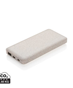 10.000 mAh Weizenstroh Powerbank