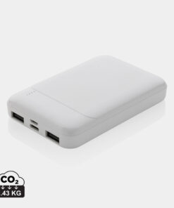 5.000mAh Powerbank aus RCS recyceltem Kunststoff
