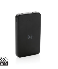 5.000mAh 5W Wireless Powerbank aus RCS recyceltem Kunststoff