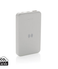 5.000mAh 5W Wireless Powerbank aus RCS recyceltem Kunststoff