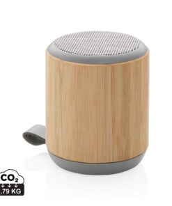 Bambus und Stoff 3W Wireless Speaker
