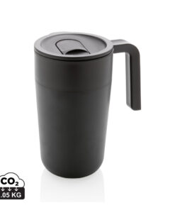 GRS recycelte PP und Stainless Steel Tasse mit Griff