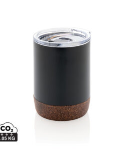 Kleine Vakuum-Kaffeetasse aus RCS rSteel & Kork