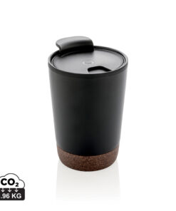 RCS recycelter Edelstahl-Kaffeebecher mit Kork