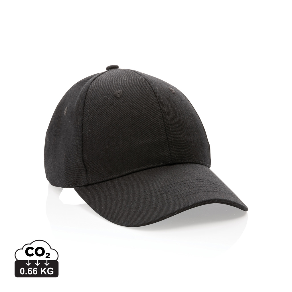 Impact 6 Panel Kappe aus 280gr rCotton mit AWARE™ Tracer 3 Impact 6 Panel Kappe aus 280gr rCotton mit AWARE™ Tracer