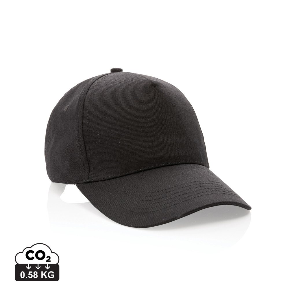 Impact 5 Panel Kappe aus 190gr rCotton mit AWARE™ Tracer 3 Impact 5 Panel Kappe aus 190gr rCotton mit AWARE™ Tracer