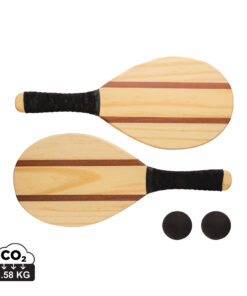Frescobol Tennis-Set aus Holz