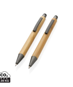 Modernes Bambus-Stifteset in Box