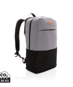 Moderner 15.6" USB & RFID Laptop-Rucksack