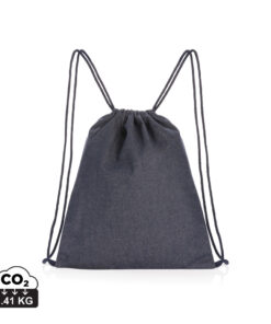 Impact AWARE™ Rucksack aus recyceltem Denim mit Kordelzug