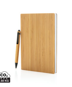 A5 Bambus Notizbuch & Stift