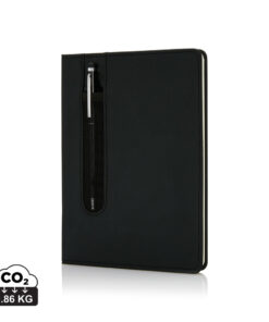 Basic Hardcover PU A5 Notizbuch mit Stylus-Stift