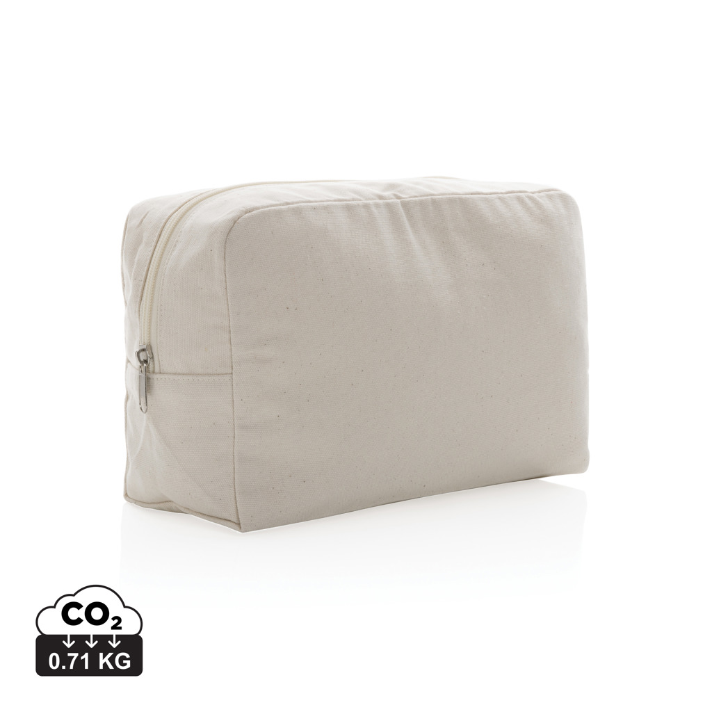 Impact Aware™ 285g/m² Kosmetiktasche aus ungefärbtem Canvas 3 Impact Aware™ 285g/m² Kosmetiktasche aus ungefärbtem Canvas